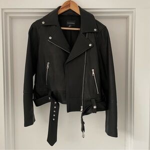 Club Monaco Leather Jacket